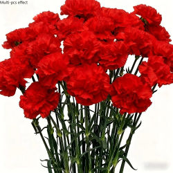 Flores de Clavel Sintéticas, Plantas de Imitación, Perfectas para el Día de la Madre y San Valentín, Ideales para Centros de Mesa de Boda
