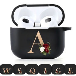Para Airpods Pro 2 Funda USB C Funda de silicona con letras para auriculares para Apple AirPods 4 2. a generación Pro2 Funda Funda para auriculares