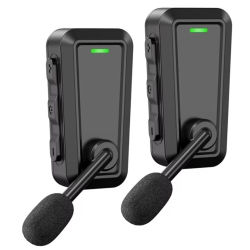 2 Auriculares Inalámbricos C10 con Bluetooth para Casco, Intercomunicador, Música Compartida y Cancelación de Ruido para Ciclismo y Escalada al Aire Libre