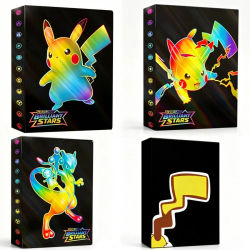 Álbum para 240 Tarjetas Pokémon, Carpeta para Tarjetas de Juego VMAX, Colección de Tarjetas de Juego, Juguete de Regalo (Tarjetas No Incluidas)