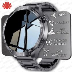 2025 nuevo GT5 Pro GPS deportes brújula SmartWatch hombres 1,85 "AMOLED HD pantalla NFC IP68 impermeable Bluetooth llamada Smartbracelet mujer