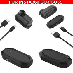 Base de cargador magnético Cable de carga portátil tipo C soporte de carga ligero duradero para Insta360 GO3/GO3S