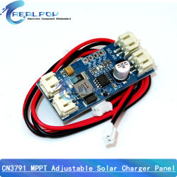 CN3791 Panel de cargador Solar ajustable MPPT 3,7 V 18650 Placa de cargador de batería de litio 6V/9V/12V PMW protección contra sobretensión