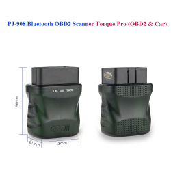 Monitor de coche PJ-908 Bluetooth OBD2 escáner Torque Pro para Ossuret marca tienda navegación estéreo Autoradio unidad principal Automotiv OBD