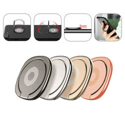 Soporte para anillo de dedo para teléfono, soporte ultrafino para teléfono con rotación de 360 grados, para IPhone, Xiaomi, Huawei