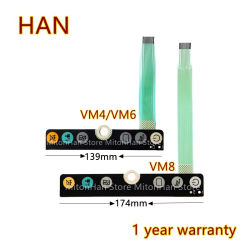 Nuevo para PHILIPS Suresigns VM4 VM6 VM8 teclado de membrana VM-4 VM-6 VM-8 película de teclado de botones