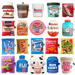 Para AirPods 4 funda 3D Snacks bebidas de azúcar funda creativa para auriculares para AirPods Pro 1 2 3 funda de silicona de dibujos animados para AirPods Pro 2