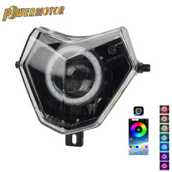 Tira de luces LED universal para motocicleta, controlada por Bluetooth, impermeable, para Sherco Pit Dirt Bike, kits de iluminación decorativa para motocross