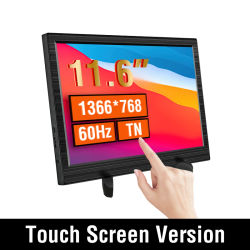 Monitor táctil portátil de 11,6 pulgadas, opcional sin función táctil, pantalla de expansión para juegos de ordenador 16:9, para XBox, PS4/5, Switch, Loptop