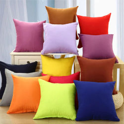 Funda de cojín negra, blanca y gris, funda de almohada de Color sólido caramelo, fundas de cojín grises, blancas y negras, fundas de almohada decorativas negras