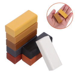 8 barras de cera para reparación de pisos, herramienta duradera de resina para rellenar arañazos en muebles de madera, para laminados, gabinetes y madera noble