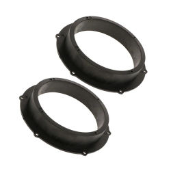 Kit adaptador espaciador de altavoz de coche, 2 uds., 6,5 ", anillo de soporte de montaje, espaciador de altavoz Tweeter para Skoda, Tiguan, Passat, piezas de coche