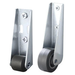Ruedas direccionales de movimiento suave, ruedas para muebles, ruedas telescópicas de empuje plano, soporte largo, rueda direccional lateral silenciosa