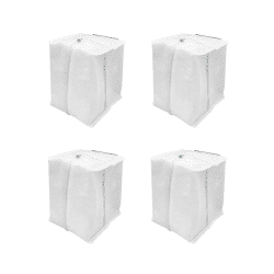 Bolsas reutilizables para aspiradora IRobot Roomba, bolsas de repuesto para aspiradora, Serie I & S & J, 4 piezas