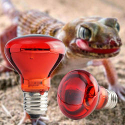 Bombilla calefactora para aves de corral E27, 25W-100W, aislamiento infrarrojo, calefacción para reptiles, plantas, anfibios, mascotas, herramientas de lámpara para ganado