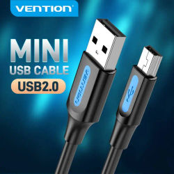 Vention-Cable Mini USB 2,0 a USB, cargador de datos rápido para reproductor MP3, MP4, GPS, cámara Digital, HDD