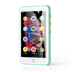 Reproductor de mp3 bluetooth y wifi, reproductor de música MP3/MP4 con vídeo, altavoces, radio FM, libros electrónicos, capacidad de hasta 512 GB