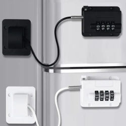 Nuevo cerradura de combinación de posicionamiento de límite de contraseña Digital, seguridad para bebés, protección para niños, armario deslizante, ventana, cerradura de seguridad para nevera