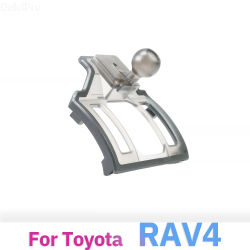 Soporte especial para teléfono móvil para Toyota RAV4 XA50 2019 2020 2021-2025, soporte para teléfono de carga inalámbrica Qi para coche, cargador MagSafe
