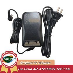 Adaptador de fuente de alimentación para teclado Casio, cargador de corriente alterna de 12V, 1,5a, 18W, para Piano Digital, Original, AD-A12150LW