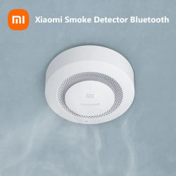 Xiaomi-Detector de humo Honeywell, alarma de incendio, alarma Audible y Visual, funciona con puerta de enlace compatible con Bluetooth, aplicación remota inteligente
