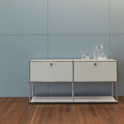 Módulo Modular Muebles DIY Aparador Gabinete de tamaño personalizado Soporte de TV de acero inoxidable Sala de estar