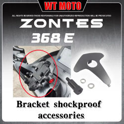 Para ZONTES 368E soporte para teléfono móvil 350E soporte de navegación para teléfono móvil antigolpes antivibración accesorios antirrobo