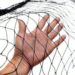 Red de jardín, red resistente a los pájaros, protección de ciervos y plantas, material de poliéster, reutilizable, valla para animales, frutero, negro
