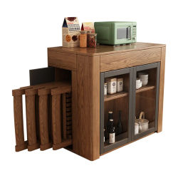 Mesa de comedor retráctil nórdica y combinación de sillas, mueble auxiliar sencillo, multifuncional, plegable para apartamentos pequeños