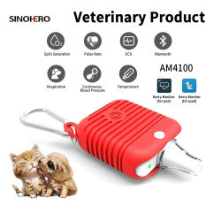 Monitor veterinario multiparámetro Bluetooth ropa inteligente ECG Macine Pet SPO2 RESP TEMP PR Monitor aplicación IOS Android