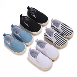 Zapatos antideslizantes para bebé en 4 colores, zapatillas clásicas de lona para bebé, zapatos deportivos para recién nacidos, zapatos para primeros pasos para bebés y niñas