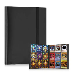 Carpeta de Cartas Coleccionables de Gran Capacidad, Álbum para Cartas Pokémon, Yu-Gi-Oh!, Cartas Deportivas y de Estrellas