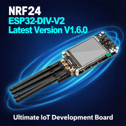 Kit de Actualización ESP32DIV V2 con Antena Mejorada, NRF24 CC1101 para Desarrollo IoT, Wifi, Bluetooth, Señal, SubGHz, Flipper Zero