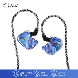 Celest Wyvern Qing auriculares intrauditivos Monitor IEMs auriculares HiFi con Cable de micrófono auriculares para juegos auriculares de Audio