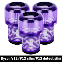 Para Dyson V12 / V12 slim / V12 detectar accesorios de detección delgada para Dyson filtro ciclónico repuestos de aspiradora
