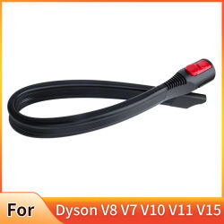 Cabezal de boquilla para Robot aspirador Dyson V8 V7 V10 V11 V15, piezas de repuesto, herramienta para hendiduras Flexible, succión plana