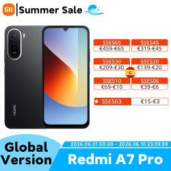 Versión Global Xiaomi Redmi A7 Pro Smartphone Batería de 6000mAh Pantalla de 6.9" 120Hz Cámara de 13MP Xiaomi HyperOS Teléfono Móvil Xiaomi