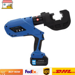 Alicates de prensado hidráulicos recargables EZ-400 con 1 batería 1 cargador 18V herramienta de prensado de carga hidráulica eléctrica