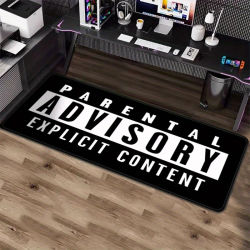 VIKAMA-alfombra creativa con letras para suelo, alfombra para puerta, alfombra de cocina, alfombra larga para sala de estar, alfombra para dormitorio, lavable a máquina