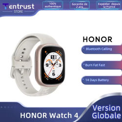 Versión Global HONOR Watch 4 Smart Watch 5ATM Monitor de oxígeno en sangre BT5.2 GPS Bluetooth 5,2 hasta 14 días de batería de larga duración