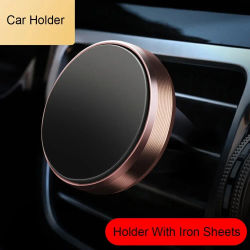 Soporte magnético para teléfono de coche, soporte Universal para teléfono móvil con ventilación de aire, soporte para teléfono inteligente en el coche, soporte magnético para iPhone Samsung
