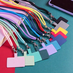 Cordón ajustable para teléfono de 150cm, correa Universal para colgar en el cuello, cordones antipérdida, accesorios para teléfono móvil