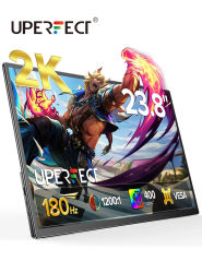 Monitor portátil UPERFECT 17.3 pulgadas de 240 Hz Tasa de actualización Pantalla portátil Monitor de juego USB C con 1920 x 1080 Full HD IPS Pantalla HDMI Tipo C para PC Teléfono móvil PS4 PS5 Switch