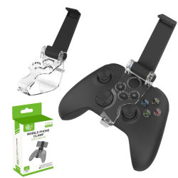 Soporte de teléfono móvil para Xbox Series S/X, soporte de montaje para controlador, soporte inalámbrico para Gamepad, Clip para teléfono