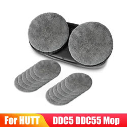Para HUTT DDC5 DDC55 C6 fregonas paquete de piezas limpiador de ventanas eléctrico Robot trapo fregona Kits de ropa de limpieza de vidrio de ventanas se adapta al limpiador Eufy