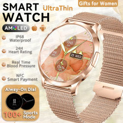 Nuevo Reloj Inteligente 2026 para Mujer, Regalo con Pantalla Táctil Completa de 1.32 Pulgadas, Reloj Deportivo con Bluetooth para Llamadas, Smartwatch Digital para Damas