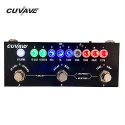 CUBE BABY Pedal de efecto de guitarra multifuncional Procesador 8IR Gabinetes Simulación Chorus Pedal de efecto de guitarraPhaser Reverb Vibrato