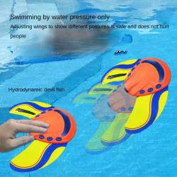 Juguete Acuático de Manta Rayas Hidrodinámicas, Modelo de Pez para Piscina y Playa, con Función de Salpicadura al Presionar