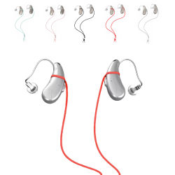 Audífonos Antipérdida Clip silicona cuerda elástica impermeable Bluetooth Protector auriculares audífonos accesorio para niños adultos