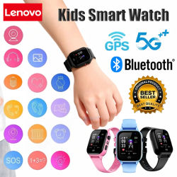 Lenovo niños Smartwatch 4G Wifi GPS SOS ubicación Video llamada tarjeta analógica reloj impermeable cámara niños niñas actualización nuevo reloj